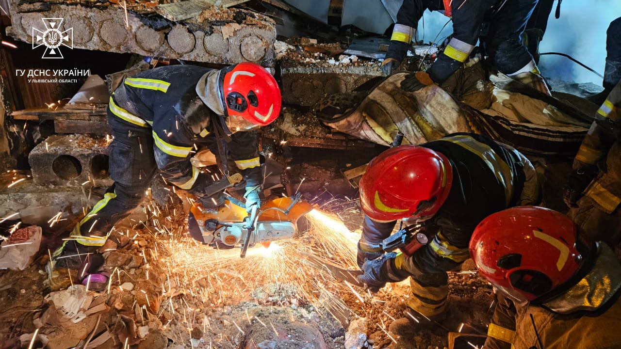 Взрыв во Львове: поисково-спасательные работы завершены
